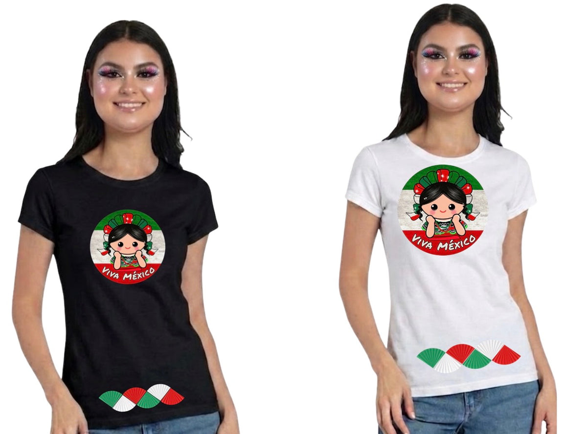 Playera de Algodón Frida | Estampado Mexicano