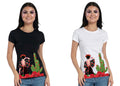 Playera de Algodón Señora Cactus | Estampado Mexicano