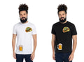 Playera de Algodón Taco y Cerveza | Estampado Mexicano
