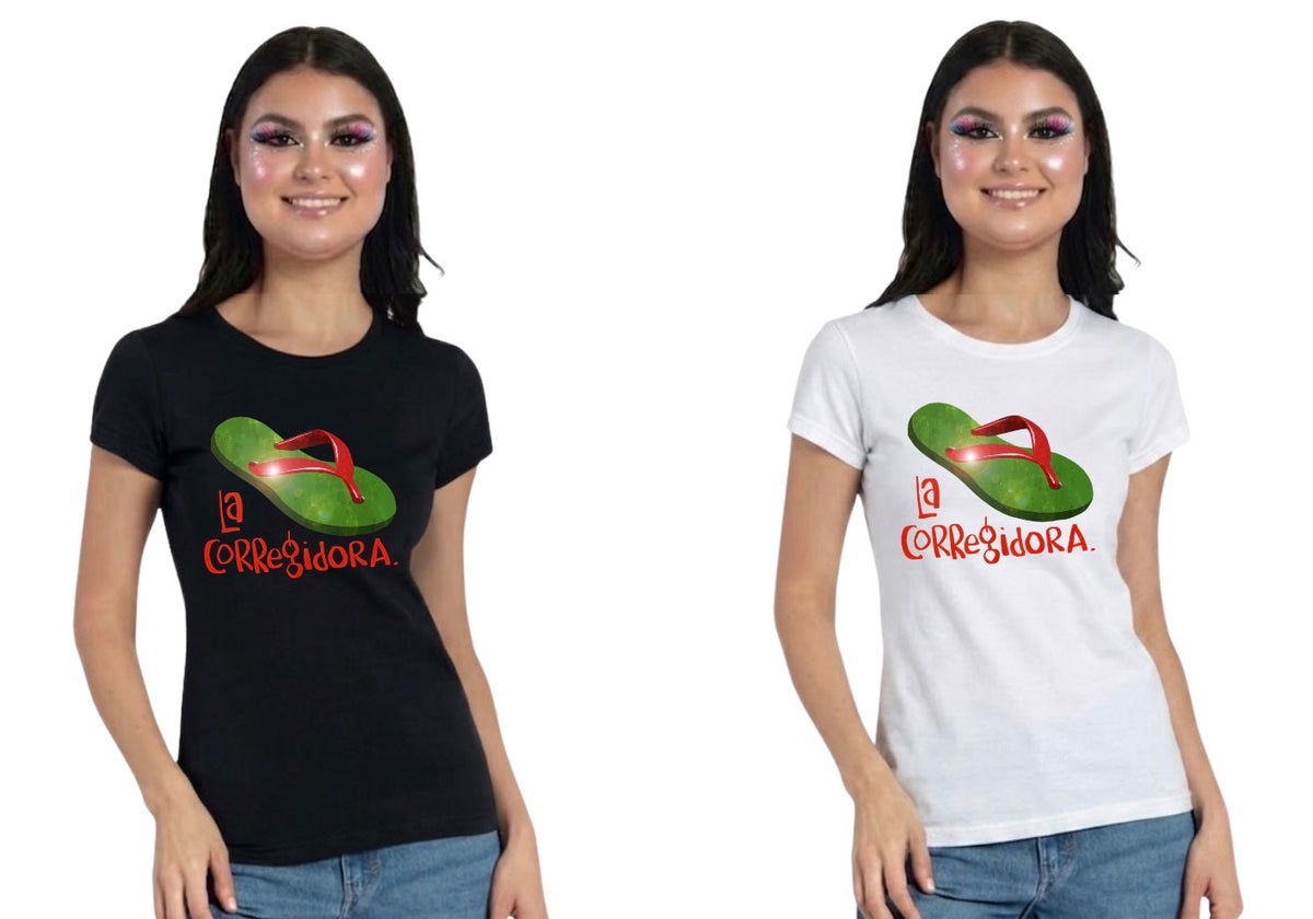 Playera de Algodón La Chancla II | Estampado Mexicano