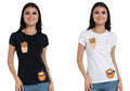 Playera de Algodón Papas y Jarrito | Estampado Mexicano